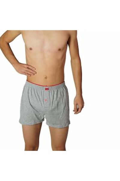 Tutku Pachet de 2 boxeri pentru bărbați 0117 din bumbac pieptănat uni