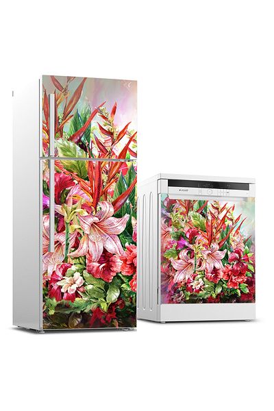 Tilki Dünyası Autocolant pentru set de frigider și mașină de spălat vase 0130
