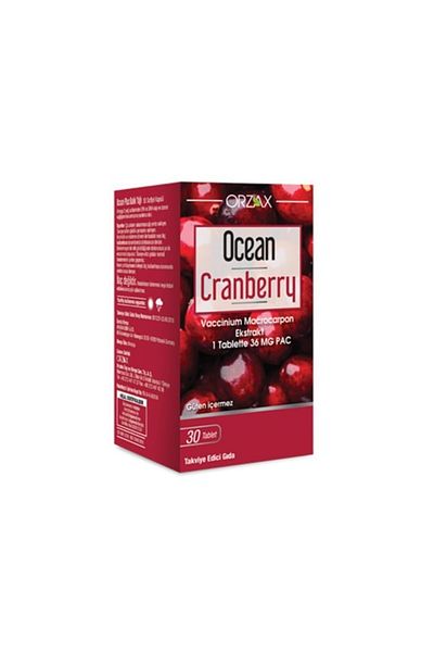 Ocean Ocean Cranberry Turn Eating Extract 36 mg Pac 30 Tablets