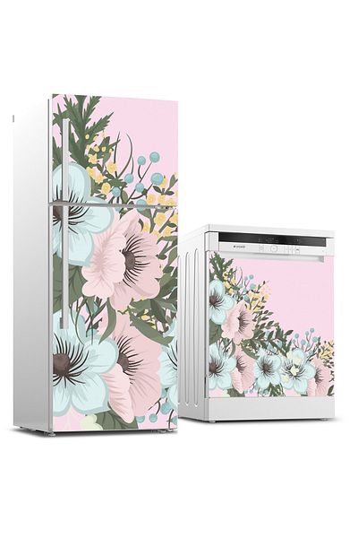 Tilki Dünyası Autocolant pentru set de frigider și mașină de spălat vase 0295