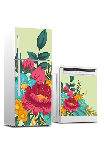 Tilki Dünyası Autocolant pentru set de frigider și mașină de spălat vase 0294