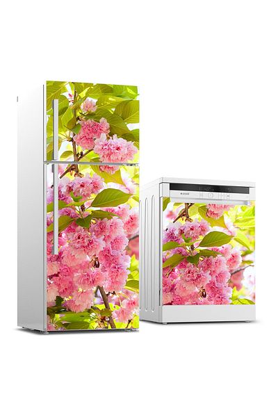 Tilki Dünyası Refrigerator And Dishwasher Set Sticker 0077