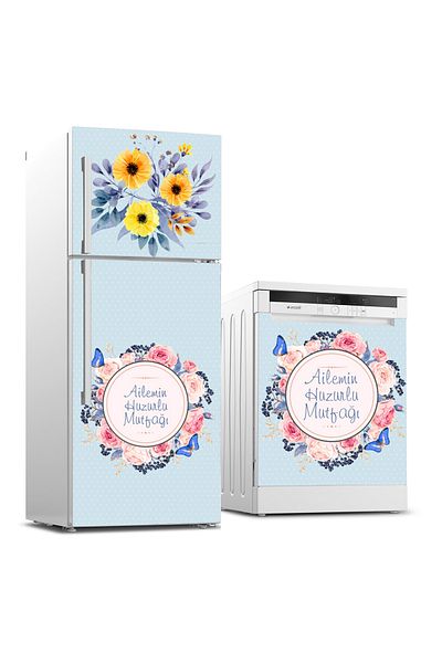Tilki Dünyası Autocolant pentru set de frigider și mașină de spălat vase 0065
