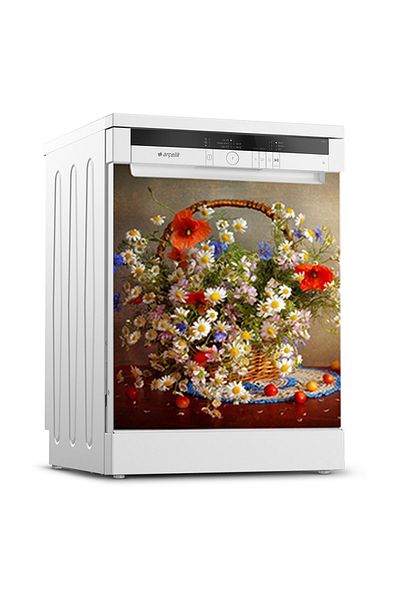 Tilki Dünyası Dishwasher Door Sticker 0118