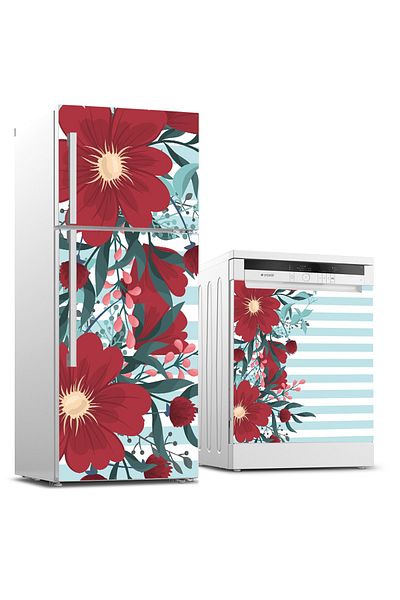 Tilki Dünyası Autocolant pentru set de frigider și mașină de spălat vase 0320
