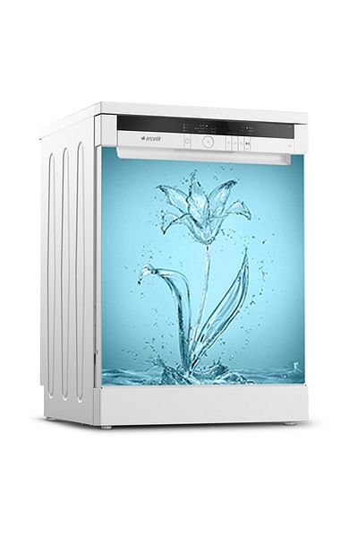 Tilki Dünyası Dishwasher Door Sticker 0162