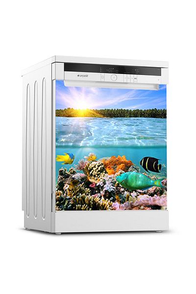 Tilki Dünyası Dishwasher Door Sticker 0182