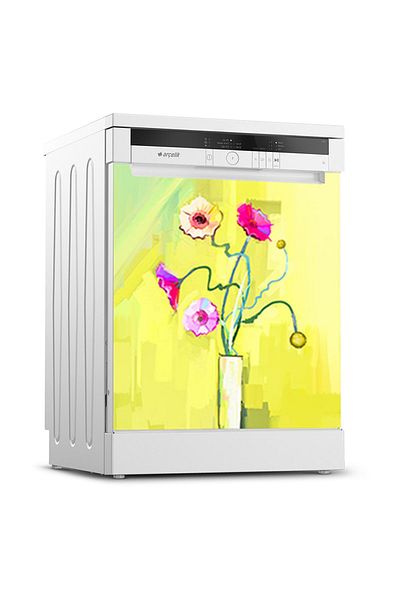 Tilki Dünyası Dishwasher Door Sticker 0150
