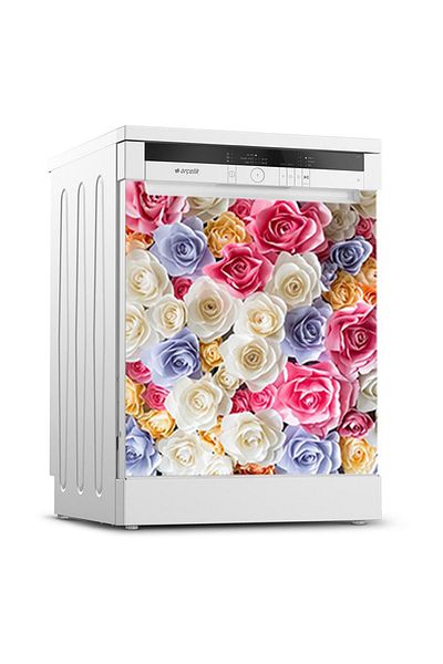 Tilki Dünyası Dishwasher Door Sticker 0113