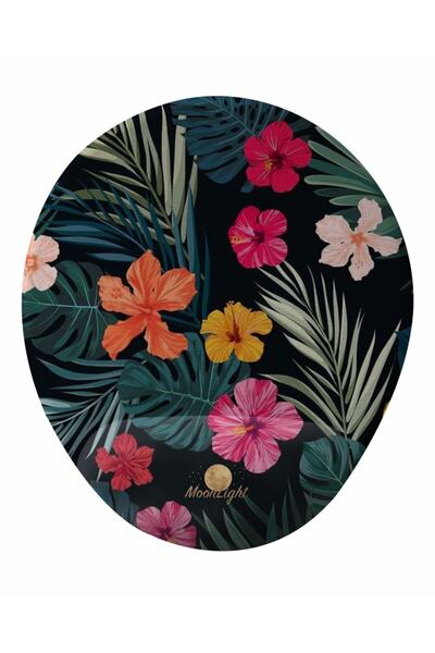 GameBoss Colorful Flowers Bilek Destekli Tasarım Mouse Pad