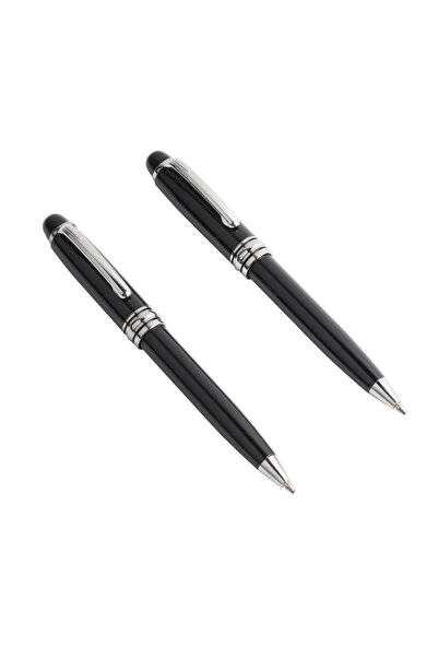 Mikro Mini Metal Tükenmez Mavi