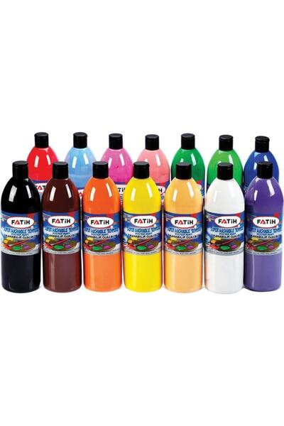 Fatih Akrilik Boya 250 Ml (k.kahverengi) 6'lı