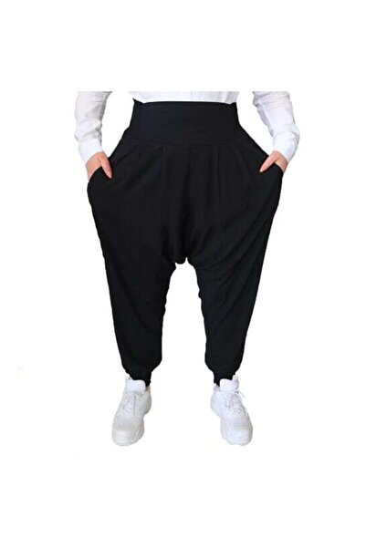 Adana İşi Kadın Siyah Şalvar