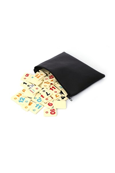 Pusula Oyun Melamin Okey Taşı (kalın Büyük Yazılı Okey 101 Oyunu Okey Taşları)