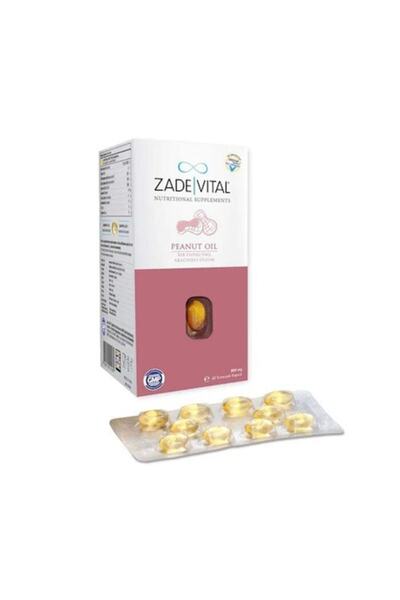 Zade Vital Yer Fıstığı Yağı 60 Blister Kapsül