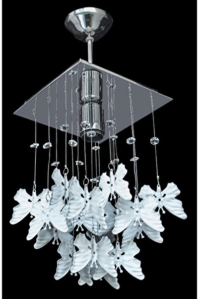 D-light Kelebek Beyaz Çocuk Odası Avizesi