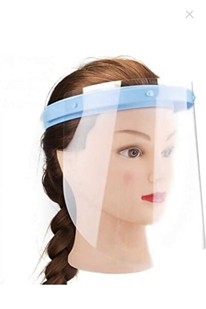 Medikal Maske Yüz Koruyucu Siperlik Şeffaf Değişebilir Başlıklı