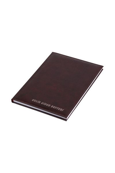 Gülpaş Income-Expense Business Notebook 21x30 100 Sheets Artificial Leather (270)