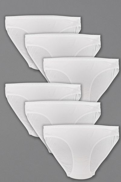 Altun Women's Panties White 6 Pieces