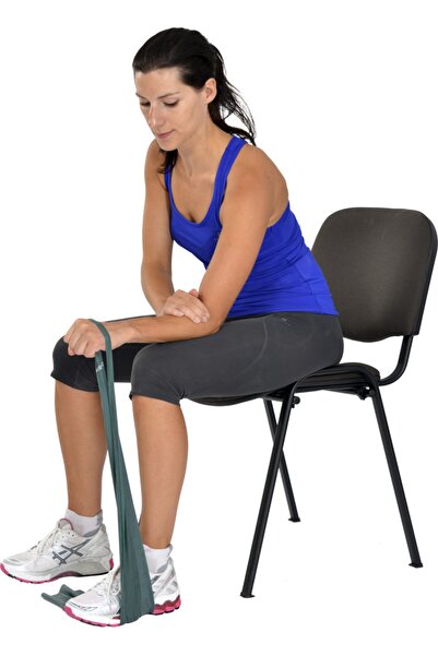 Genel Markalar 2,5 Metre Yeşil Egzersiz Pilates Bandı,orta Direnç Lastiği