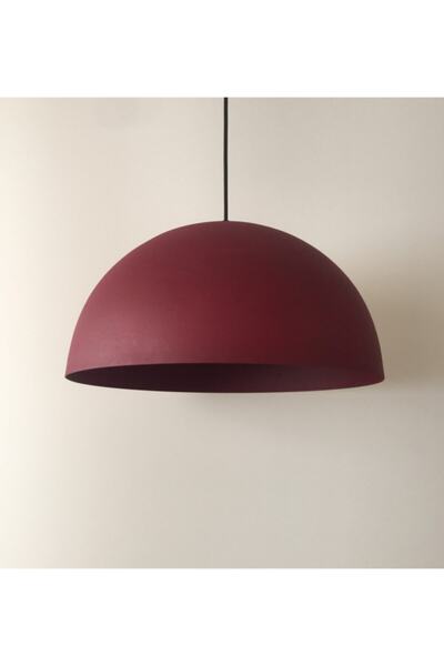 Rsylight Retro Bordo Içi Bordo Metal Sarkıt Avize 40 Cm En