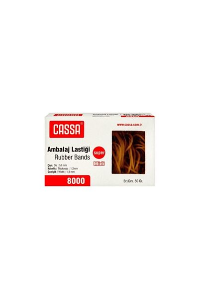 Cassa Packing Rubber 50gr Midi 8000