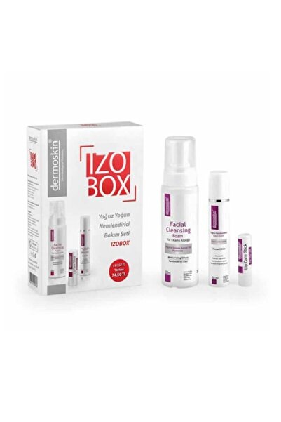 Dermoskin Izobox Yağsız & Yoğun Bakım Seti(nemlendirici Krem 50 Ml+Yüz Yıkama...