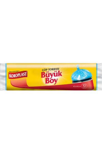 Koroplast Strong Garbage Bag Large Size 10 Pieces Set of 12