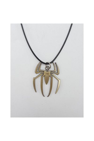 Köstebek Spider Man Men's Metallic Necklace