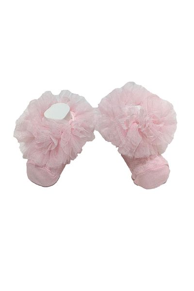 Minidamla Ruffle Pink Socks