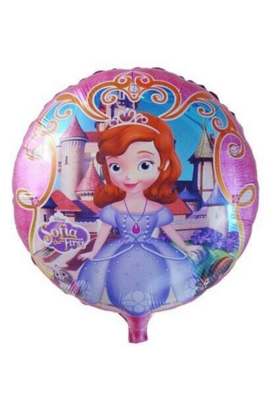 Deniz Party Store Sofia Round Foil Balloon 45 Cm 1 Piece