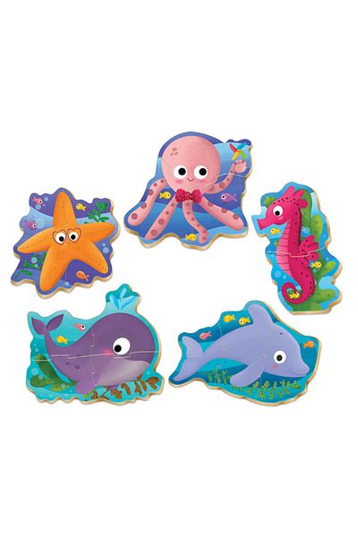 EDUCA Baby Puzzle Sea Animals 12months
