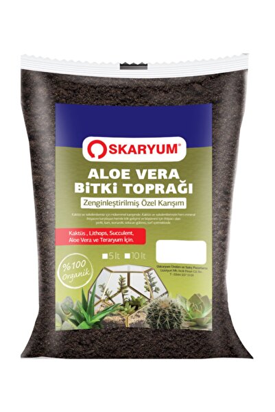 OSKARYUM Aloe Vera Bitkisi Toprağı 10 lt