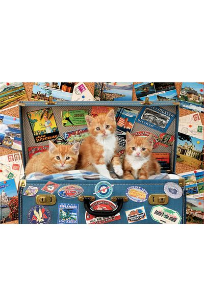 EDUCA Travelling Kittens 200 Pieces