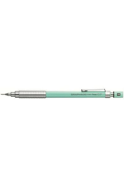 Pentel Pg607-s - رسم فيروزي مقاس 0.7 مم 600، رسم فني وكتابة متعدد الاستخدامات