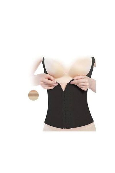 Elite Life WOMEN'S BLACK AGRAPHY WAIST CORSET FIRMING ELITE LIFE