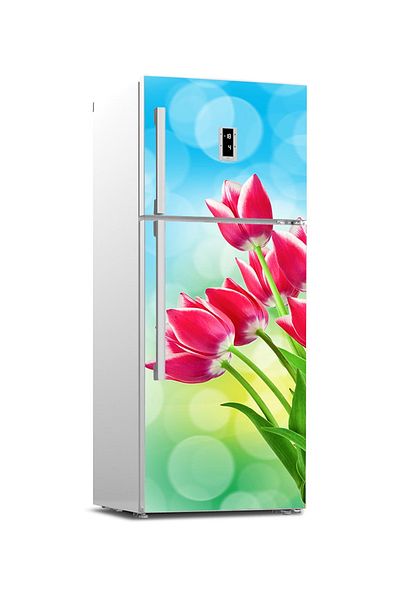 Tilki Dünyası Refrigerator Door Covering Sticker 0106