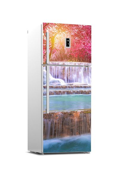 Tilki Dünyası Refrigerator Door Covering Sticker 0113
