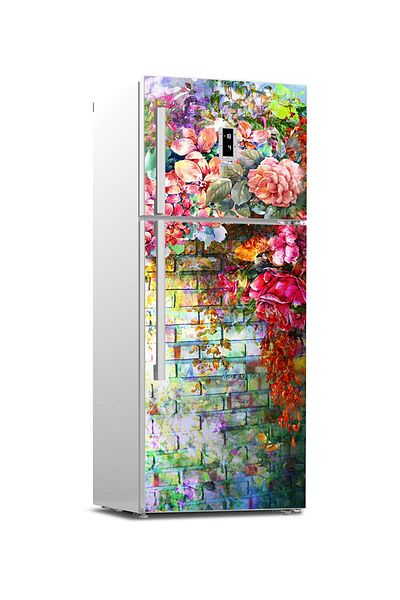 Tilki Dünyası Refrigerator Door Covering Sticker 0097