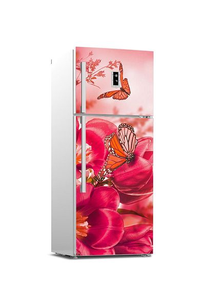 Tilki Dünyası Refrigerator Door Covering Sticker 0147