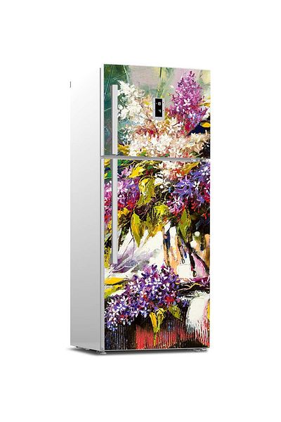 Tilki Dünyası Refrigerator Door Covering Sticker 0139