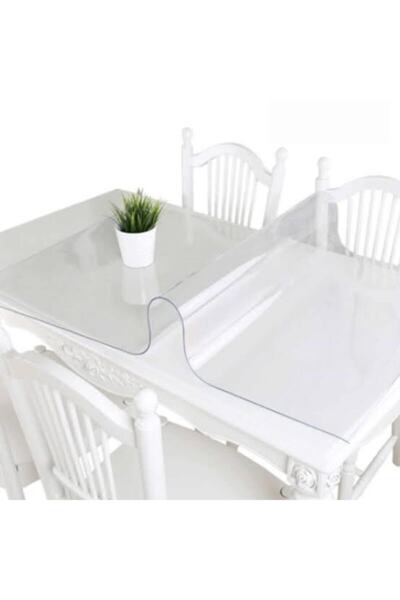 Emek 80x150 Şeffaf Pvc Masa Örtüsü 2,5 Mm Masa Koruyucu Saydam Renk Masa Sehp...