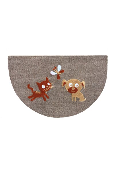 GizHome Luna Italyan Kaymaz Taban Kapı Paspası 40x