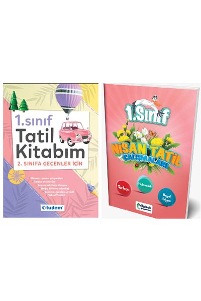 Tudem Yay 1 Sinif Tatil Seti 2 Sinifa Gecenler Icin Trendyol