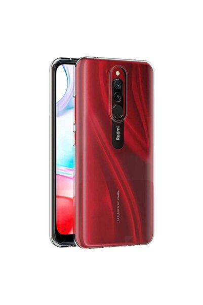 Ally Mobile Xiaomi Redmi 8 Kamera Korumalı Silikon Kılıf Şeffaf