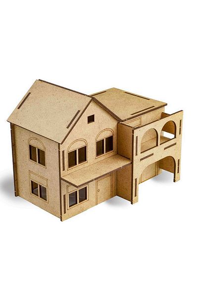 HAYAL Wooden Hanging Mansion Model - 3D Wooden Model