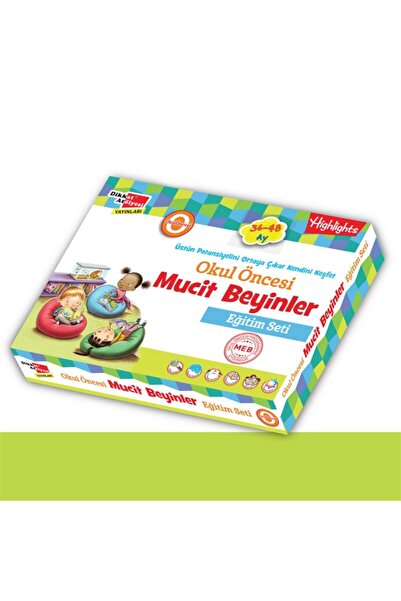 Dikkat Atölyesi Yayınları Okul Öncesi Mucit Beyinler Eğitim Seti 36-48 Ay