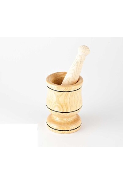 Genel Markalar KÜÇÜK AHŞAP HAVAN SARIMSAK DÖVECEK