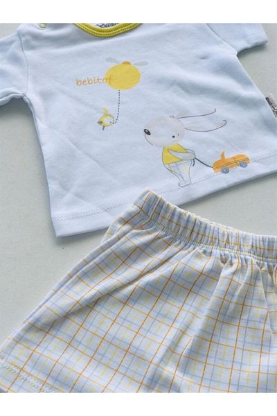 Bebitof Baby Yellow Playtime Shorts Suit