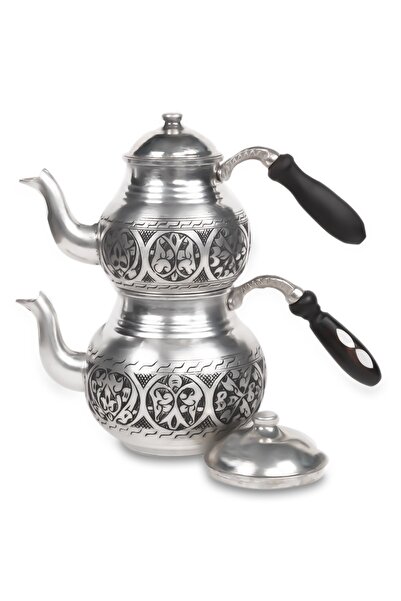 Handygoo Tombul El Yapımı Eskitme Bakır Çaydanlık